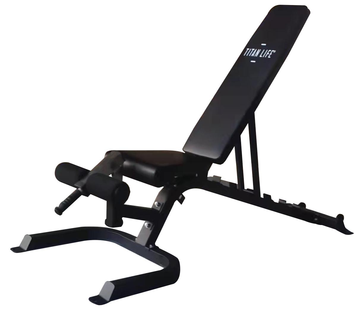 Titan Life Adjustable Bench 500 — premium justerbar bænk med høj belastningskapacitet