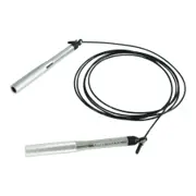 Crossmaxx PRO Speed Rope sjippetov med stålkabel og forkromede aluminiumshåndtag