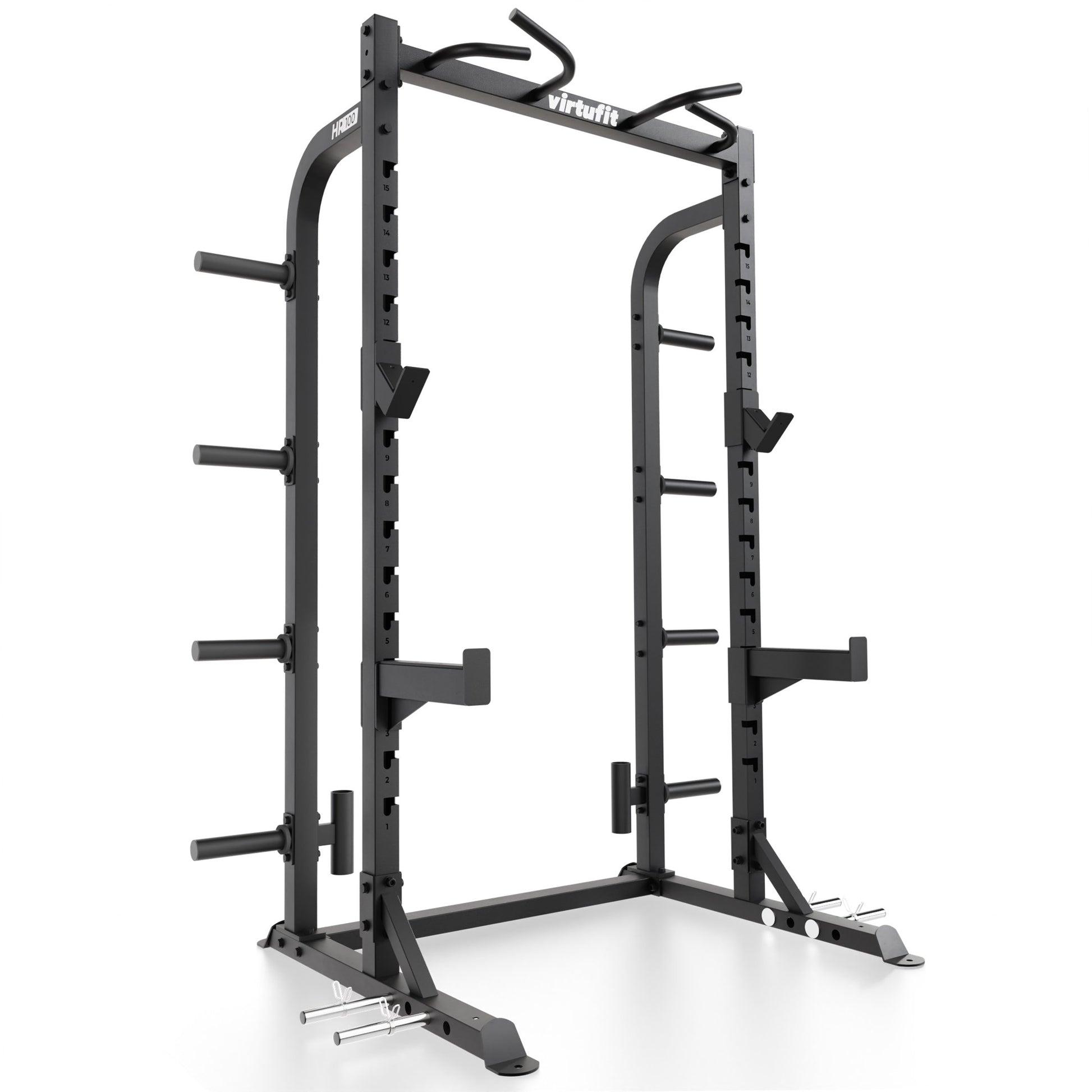 VirtuFit HR100 half rack i kraftigt stål med chin-up bars