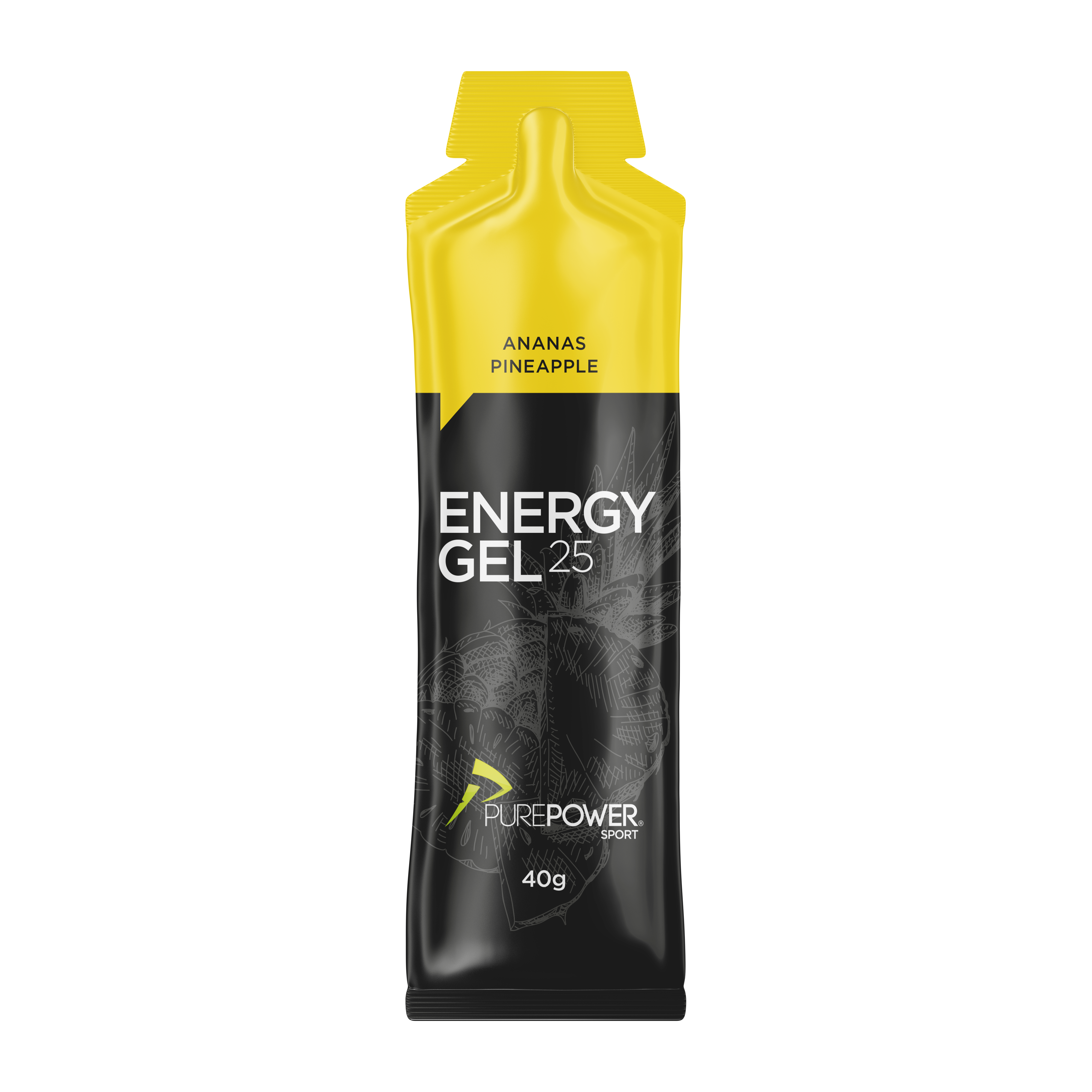 PurePower Energy Gel Ananas 40 g