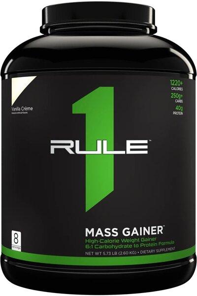 Rule One Mass Gainer 2600 g med vaniljesmag