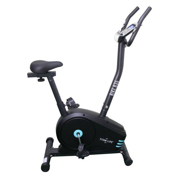 Titan Life B35 motionscykel sort upright til hjemmetræning