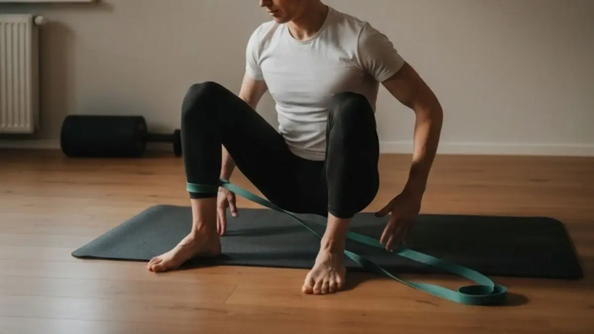 Hofteøvelser: mobilitet og styrke: dansk fitness-guide uden tekst