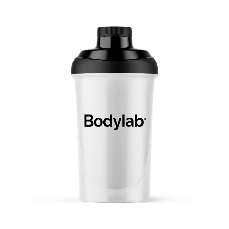 Bodylab shaker i sort BPA-fri plast med skruelåg