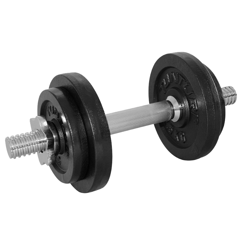 Sportsbuddy justerbar håndvægt 10 kg med skiver